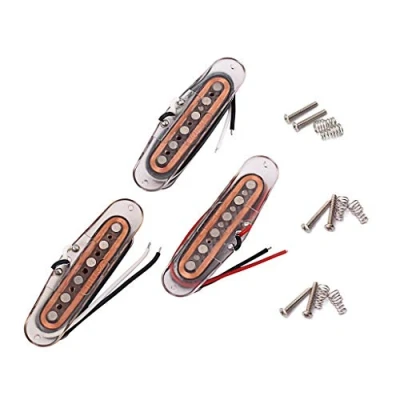 Immagine di Alnicov Set pickup per 6 corde, chitarra Fd Stratocaster Strat o Squier