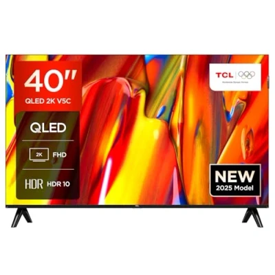 Immagine di TCL 40V5C TV LED Direct QLED Full HD Smart da 40&quot; con Android e HDR Compatibile Google Cast Home, design sottile