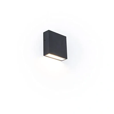 Immagine di Lutec GEMINI XF 6939412011868 Lampada da parete per esterni a LED 9.2 W Nero