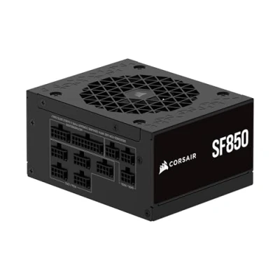 Immagine di CORSAIR SF850 (2024) Alimentatore ATX Completamente Modulare a Basso Rumore 80 PLUS Platinum Conforme 3.1 Predisposto per PCIe 5.1 Staffa SFX to Inclusa Nero