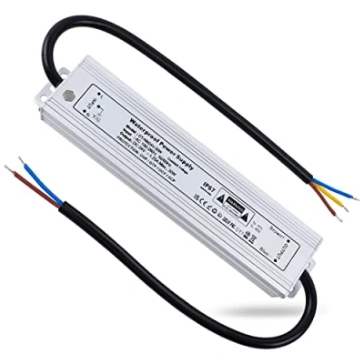 Immagine di REYLAX Trasformatore LED 24V 30W Alimentatore 1.25A Impermeabile IP67 Driver AC 100 260V a DC Trasformatori da Esterno Adattatore Tensione Costante Power Supply Bassa
