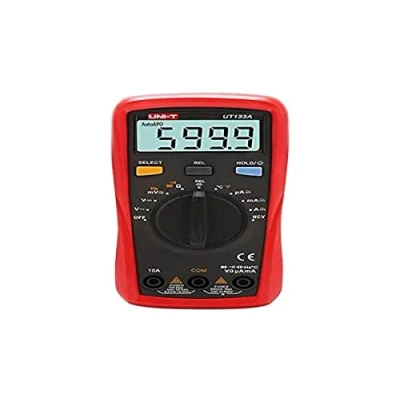 Immagine di UNI T UT133A Multimetro Digitale Mano, 600V AC/DC, 10A, 40C 1000C/ 40F 1832F