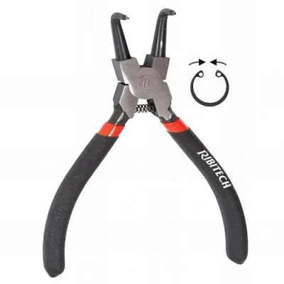 Immagine di RIBIMEX PR2PCIC160SU Pinza per anelli di sicurezza interni a becchi piegati