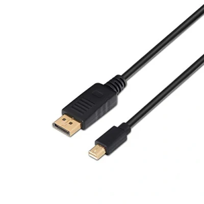 Immagine di AISENS A124 0132 Cavo Mini DP (4 K, 60 Hz, 3 m, per Schermo da 4 Colore: Nero