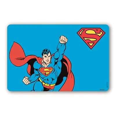 Immagine di Excelsa Superman Tovaglietta, Azzurro, Spessore: mm. 0,5, 44 x 29 cm