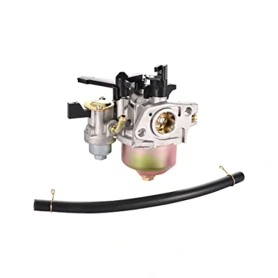 Immagine di GOOFIT Carburatore 19 PZ19 Minimoto di Filtro sostituzione per GX120 GX160 GX168 GX200 5.5HP 6.5HP Generatore Motore Pit Bike Ciclomotore e Scooter Argento