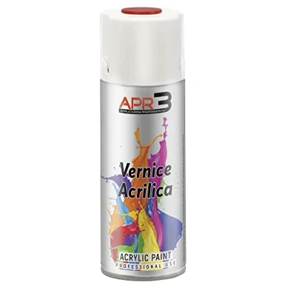 Immagine di APR3 S4003003 Smalto Acrilico Spray Multiuso, Rosso Rubino, 400 ml, 1 Pezzo