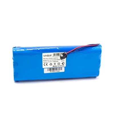 Immagine di vhbw batteria compatibile con Ecovacs Deebot D570, D58, D580, D79 aspirapolvere home cleaner (1.800mAh, 14,4V, NiMH)