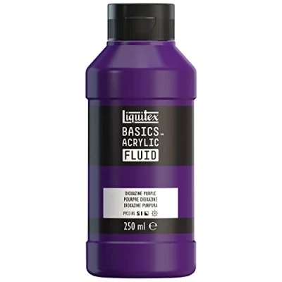 Immagine di LIQUITEX LQX BASICS FLUID 250ML PORPORA DIOXAZINE
