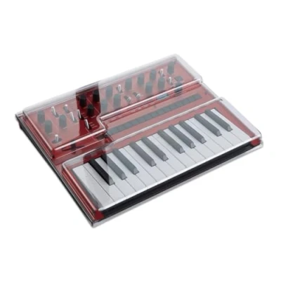 Immagine di Decksaver Cover per Korg Monologue (Soft Fit) Coperchio protettivo in policarbonato super resistente colore fumé trasparente, prodotta nel Regno Unito, la scelta dei produttori una protezione
