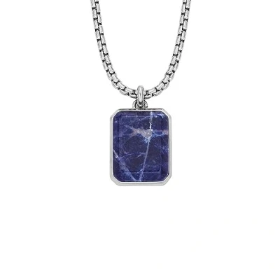 Immagine di Fossil Collana, Uomo, Taglia: One Size, Silber