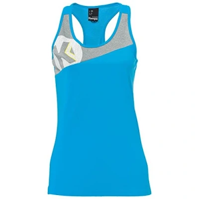Immagine di Kempa Core 2.0, Singlet Uomo, Blu/Grigio Scuro Melan, XS