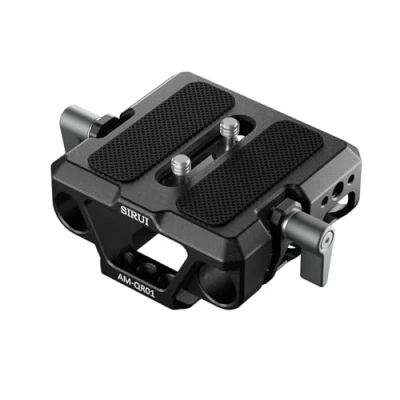 Immagine di Sirui Camera Base Plate with 15mm LWS Rod Rail Clamp