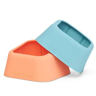 Immagine di Custodia per Time Timer Home MOD visivo da 60 minuti Edition bambini Homeschooling, tavolo scuola, ufficio e riunioni con funzionamento silenzioso, confezione