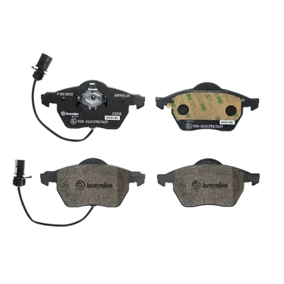 Immagine di BREMBO P 85 085X Kit pastiglie freno Con contatto segnalazione usura senza accessori AUDI: A4 B6 Avant, B7 A6 C6 Avant