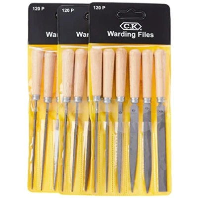 Immagine di C.K T0120P Set lime per chiavi 6 pezzi 1 pz.