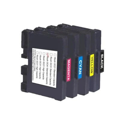 Immagine di Teng 4 Cartucce d&#039;inchiostro compatibili Ricoh Aficio GC 41XL Compatibile con SG2100N SG3100SNW SGK3100DN SG3110DN SG3110DNW SG3110SFNW SG3120BSFNW SG3120BSF SG71000DN