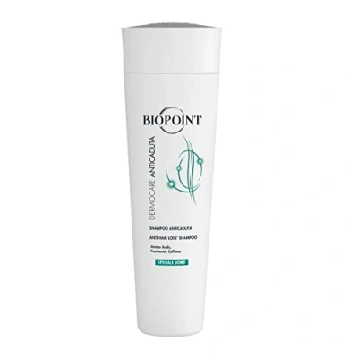 Immagine di Biopoint Dermocare Anticaduta Capelli Shampoo Uomo, Deterge con Delicatezza, Fortifica, Corporizza e Volumizza i Capelli, Favorendone la Vitalità, 200 ml