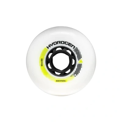 Immagine di Rollerblade HYDROGEN 80/85A (8PCS), Ruote per pattini in linea, bianco, 80mm/85A, adults unisex