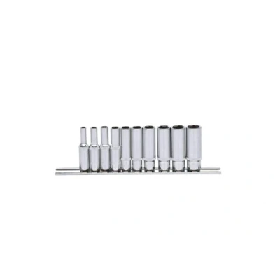 Immagine di KS TOOLS 918.0610 Set bussole Acciaio al cromo vanadio 1/4