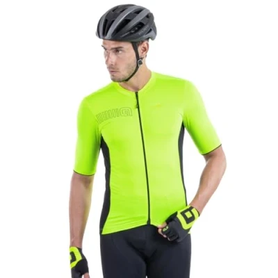 Immagine di Alé Cycling Pragma Color Block Maglia a Maniche Corte, Arancione, L Uomo
