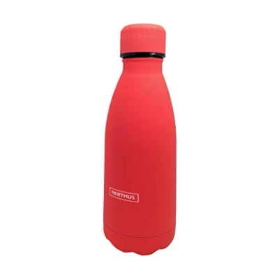 Immagine di NERTHUS FIH 616 Thermos a doppia parete per freddo e caldo. Design Corallo di acciaio inossidabile 350 ml. Senza BPA. Tappo ermetico.