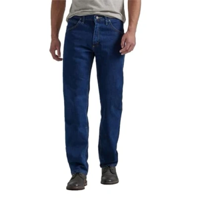 Immagine di Wrangler Authentics Jeans Classic 5 Tasche Regular Fit, Flex Indaco Scuro, 46W x 34L Uomo