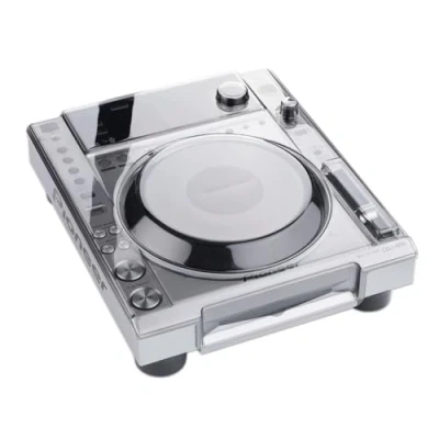 Immagine di DeckSaver Cover per Pioneer DJ CDJ 850 Coperchio protettivo in policarbonato super resistente con trasparenza fumé/trasparente, prodotta nel Regno Unito La scelta dei una protezione