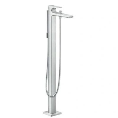 Immagine di hansgrohe Metropol Miscelatore monocomando vasca a pavimento con maniglia leva, cromo, 32532000