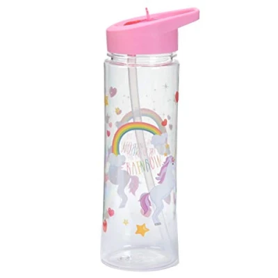 Immagine di Puckator Unicorno Borraccia, Plastica Infrangibile Senza BPA, Multicolore, Unica, 157 unità