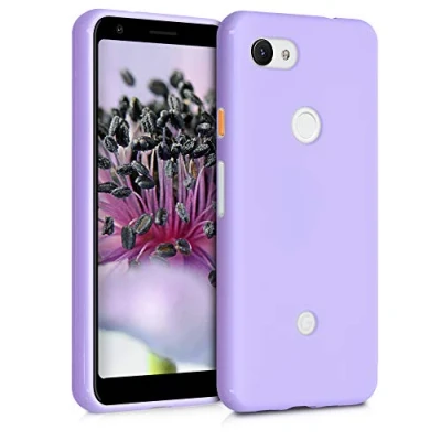 Immagine di kwmobile Custodia Compatibile con Google Pixel 3a Cover Back Case per Smartphone in Silicone TPU Protezione Gommata lavanda