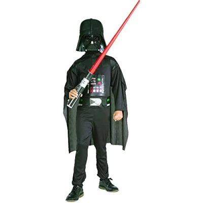 Immagine di Rubies 41020 Costume per bambino, modelo Darth Vader Set, taglia M (5 7 anni)