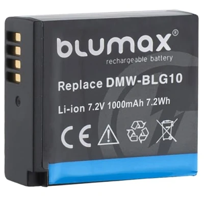 Immagine di Batterie Blumax DMW BLE9, BLE9E, BLG10, BLG10E Premium 7.2v / 1025mAh Batteria Ricaricabile per Panasonic