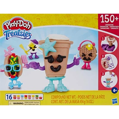 Immagine di Playdoh Treatsies Break Time Set di 150 combinazioni