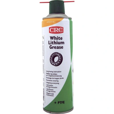Immagine di CRC WHITE LITHIUM GREASE Grasso a iniezione bianco con PTFE 500 ml