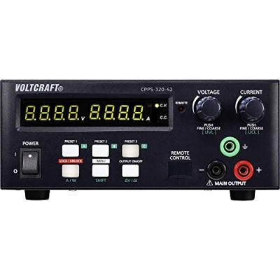 Immagine di VOLTCRAFT CPPS 320 42 Alimentatore da laboratorio regolabile 0.02 V/DC 0.01 20 A W USB Controllo remoto, Programmabile, Auto Range Num. uscite 1 x