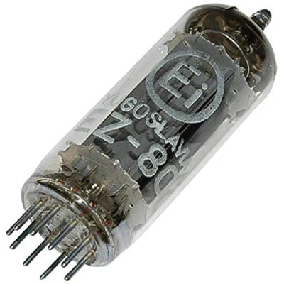 Immagine di EZ 80 = 6 V 4 Valvola termoionica Diodo a due semionde 250 90 mA Numero Poli (num): 9 Attacco: Noval Contenuto 1 pz.