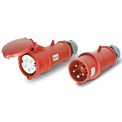 Immagine di Mennekes Set spina e accoppiamento CEE, 400 V/32 A, 5 p, IP44