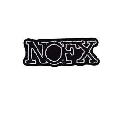 Immagine di NOFX Toppa ricamata in argento punkrock Melodic Hardcore