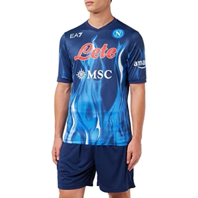 Immagine di ssc napoli EA7SSCN07, Maglia Gara Third 2021/2022, Blu, M