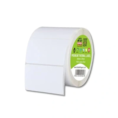 Immagine di Double Dragon, 1.000 etichette termiche, 89 x 36 mm, rivestite di alta qualità, autoadesive, per Zebra, MUNBYN, Rollo, TSC, Toshiba, Citizen, LP2844, GK420D, ZD420, ZP450