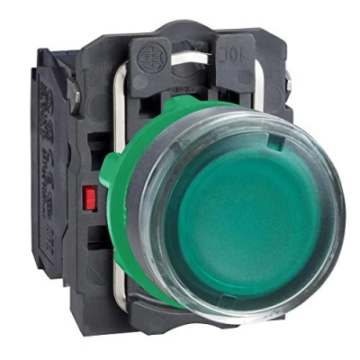 Immagine di PULS.LUM.LED 230V NA+NC VERDE