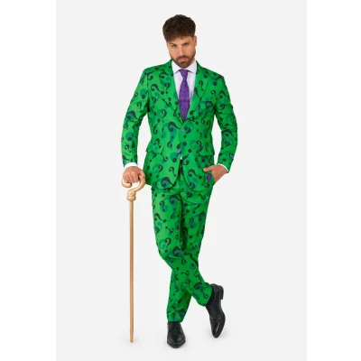 Immagine di Suitmeister THE Riddler SET Completo, Uomo, Taglia: Large, Green