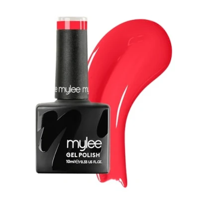 Immagine di MyGel by Mylee Red Flags Smalto Gel Semipermanente 10 ml UV/LED Nail Art Manicure Pedicure per Uso Professionale e Domestico Lunga Durata Facile da Applicare