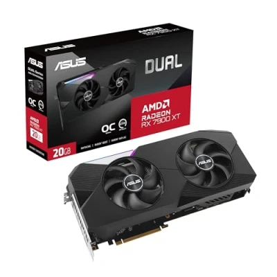 Immagine di Asus Scheda grafica AMD Radeon RX 7900 XT Dual OC 20 GB GDDR6 SDRAM PCIe x16 HDMI ™, DisplayPort