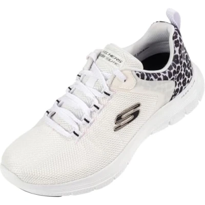 Immagine di Skechers Flex Appeal 4.0 Wild Ballad, Scarpe da ginnastica Donna, Bianco, 35.5 EU