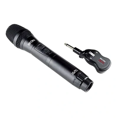 Immagine di PROEL EIKON EKJ&amp;M Sistema microfonico palmare wireless UHF controllato al quarzo, Nero