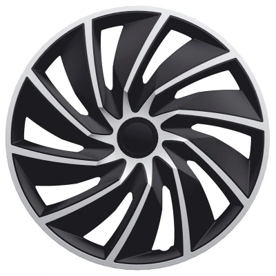 Immagine di AutoStyle PP 5374SB Copricerchi 14Inch nero/argento