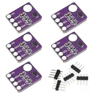 Immagine di 5 pezzi GY SHT30 D SHT31 SHT35 SHT40 SHT41 SHT45 temperatura Humidity Sensor Breakout Weather Modules (SHT41)