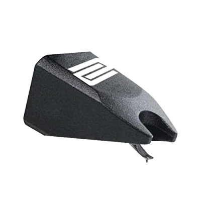 Immagine di Reloop Ersatznadel Black sistema a cartuccia allround, speciale stilo sferico, suono bilanciato, leggera accentuazione della gamma bassa